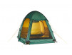 Палатка с большим тамбуром, ветрозащитным пологом по периметру и антимоскитной сеткой на входах в тамбур. Minnesota 4 Luxe