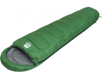 Лёгкий треккинговый спальный мешок увеличенной ширины с капюшоном. Trekking Wide